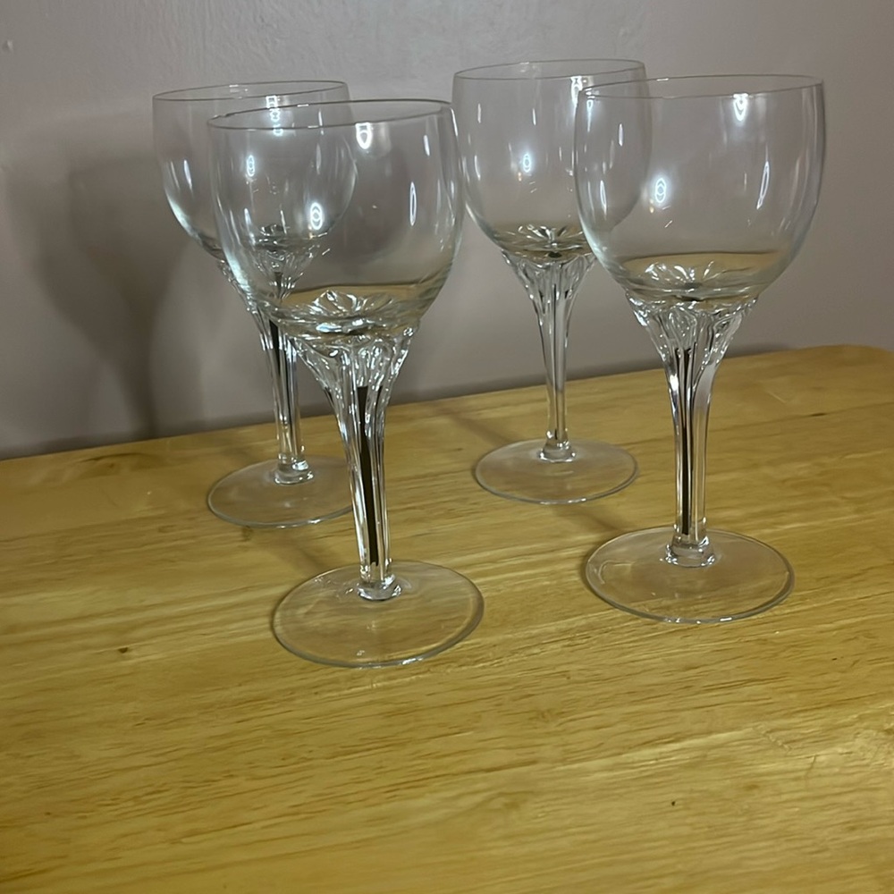 😄Belfor exquisite vintage crystal wine glasses